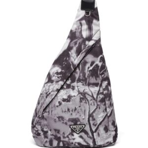 Prada Re-Nylon abstract-print shoulder bag