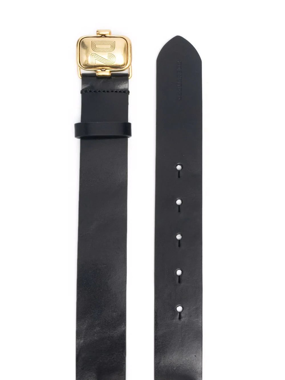 Dsquared2 engraved-logo buckle belt - Image 2