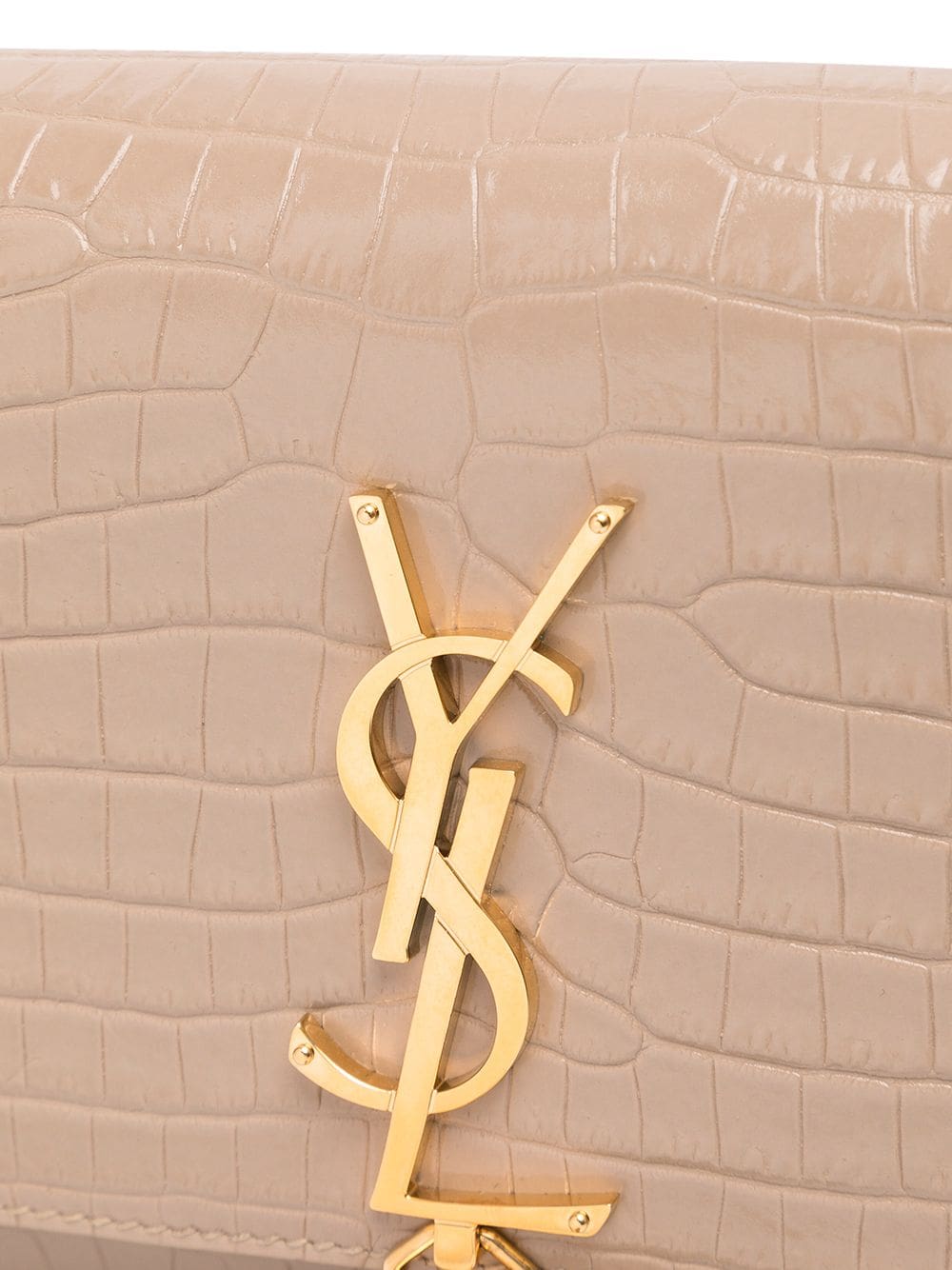 Saint Laurent small Kate croc-effect crossbody bag - Image 5