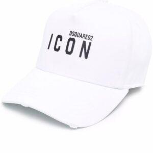 DSQUARED2 logo-print six-panel cap