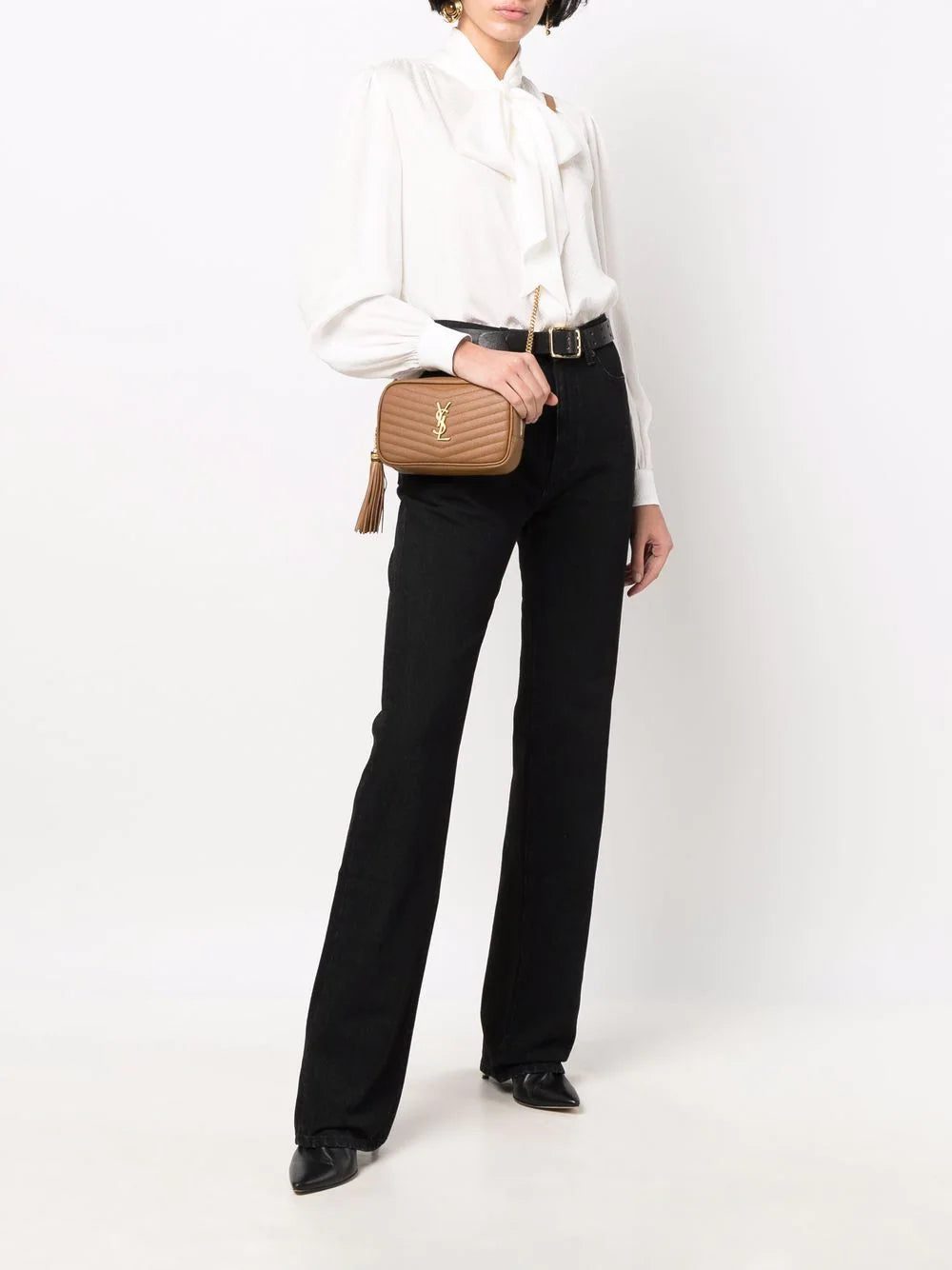 Saint Laurent mini Lou bag - Image 2