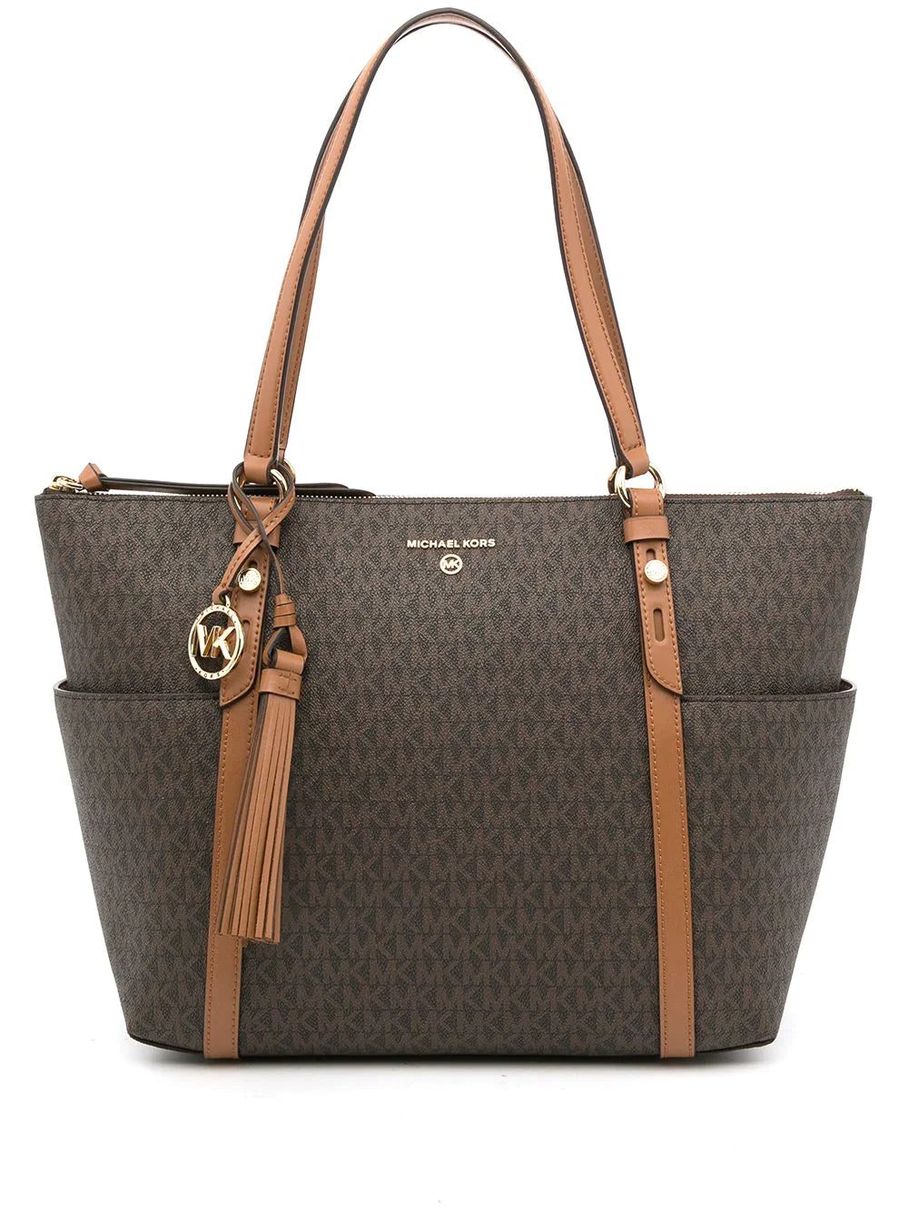 Michael Michael Kors monogram-print leather tote bag