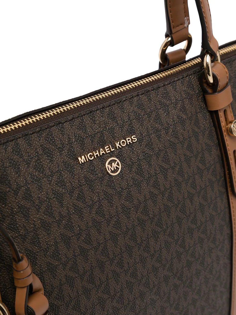 Michael Michael Kors monogram-print leather tote bag - Image 3