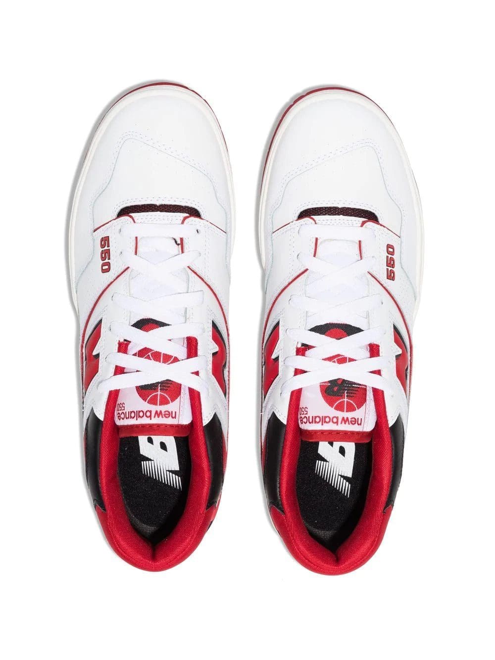 New Balance 550 "White Red" sneakers - Image 4