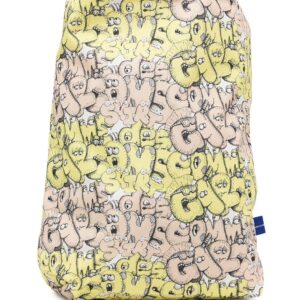 Comme Des Garçons Shirt x Kaws logo print backpack