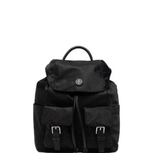 Tory Burch  recycled nylon flap backpack