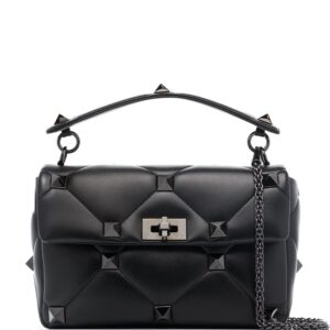 Valentino Garavani  Roman Stud leather tote bag.