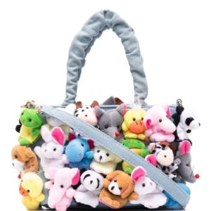 La milanesa Toys denim mini tote