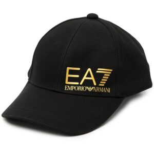 Ea7 Emporio Armani logo-print baseball cap
