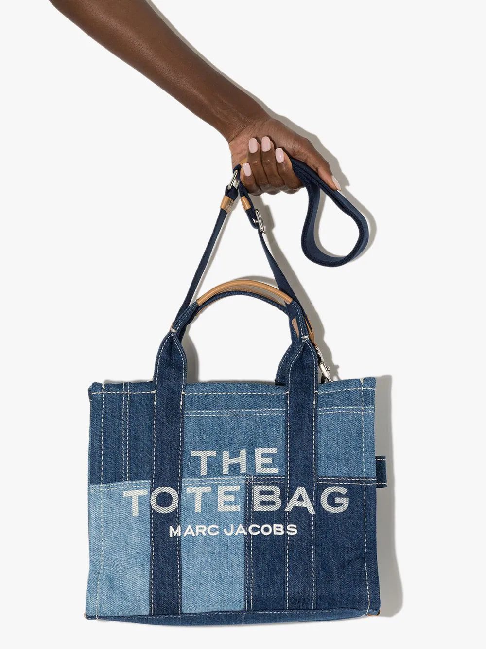 Marc Jacobs medium The Denim Tote bag - Image 4