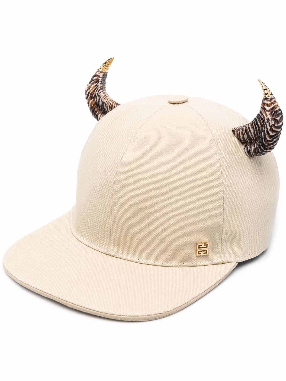 Givenchy horns-embellished baseball cap