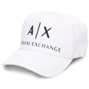Armani Exchange logo lettering cap