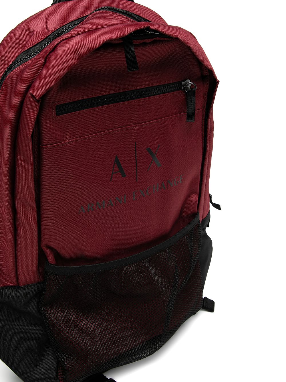 Armani Exchange two-tone zip-up backpack - Image 4