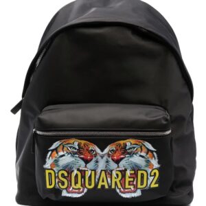 Dsquared2 tiger logo-print backpack