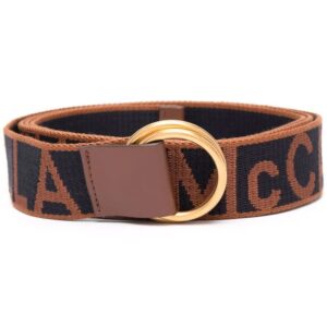 Stella McCartney  logo print slip-buckle belt