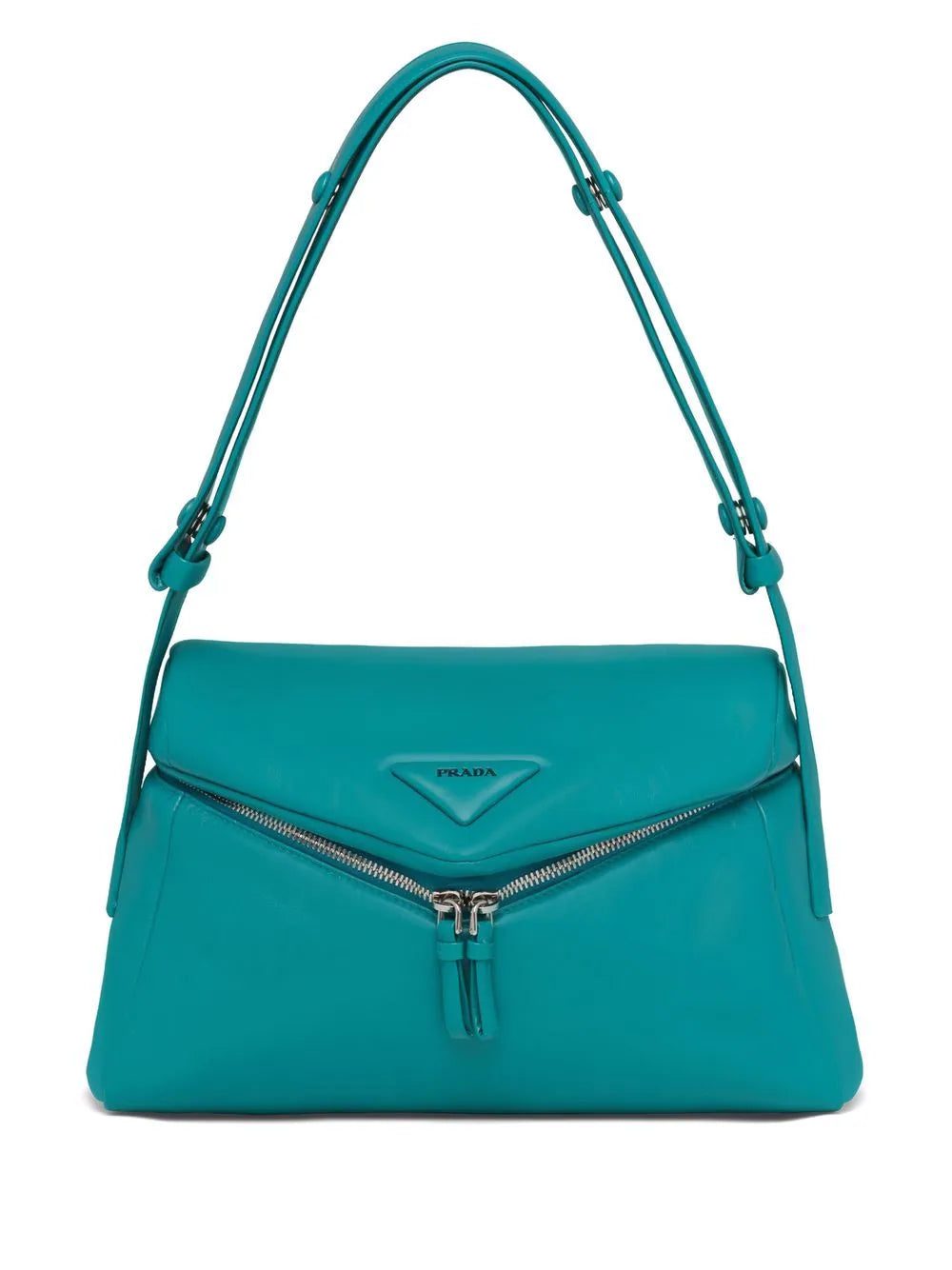 Prada triangle-logo shoulder bag