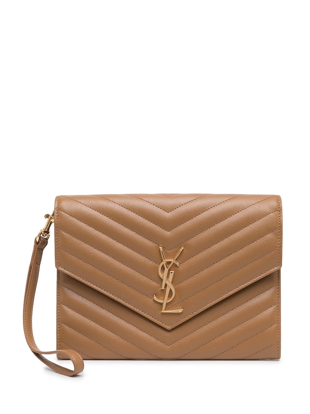 Saint Laurent Monogram quilted clutch bag