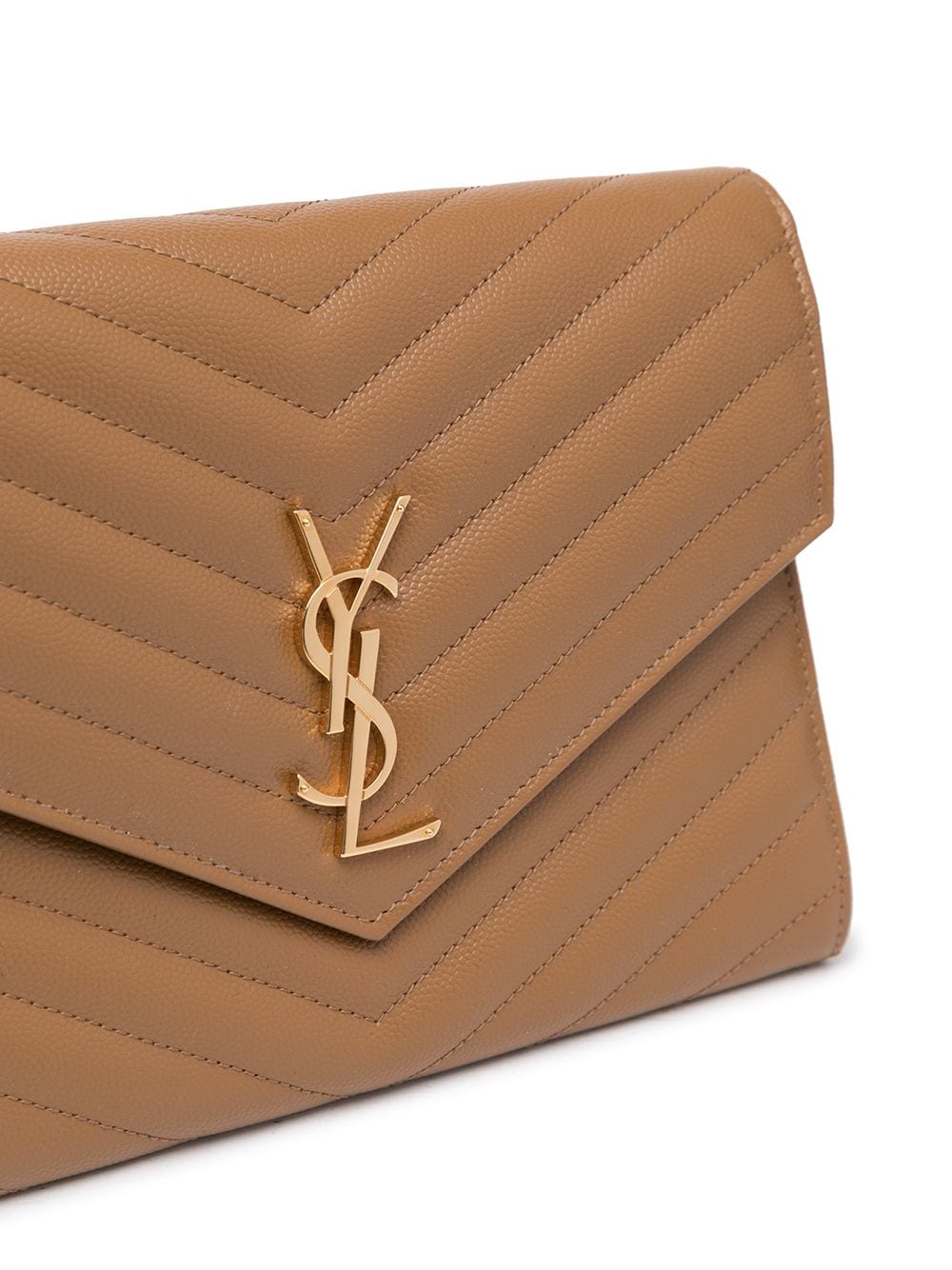 Saint Laurent Monogram quilted clutch bag - Image 4