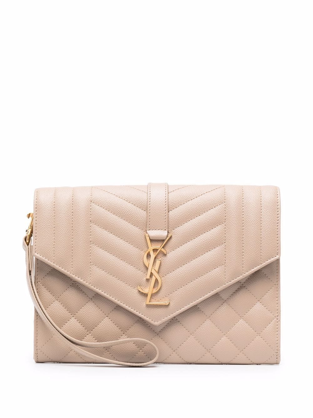 Saint Laurent Monogram envelope clutch bag