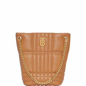Burberry Lola quilted bucket bag