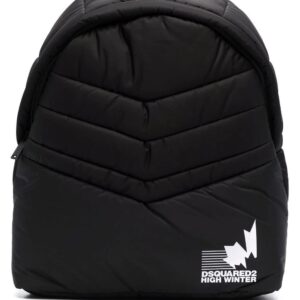 Dsquared2 padded logo-print backpack