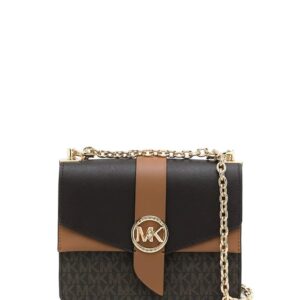 Michael Michael Kors  Greenwich panelled crossbody bag