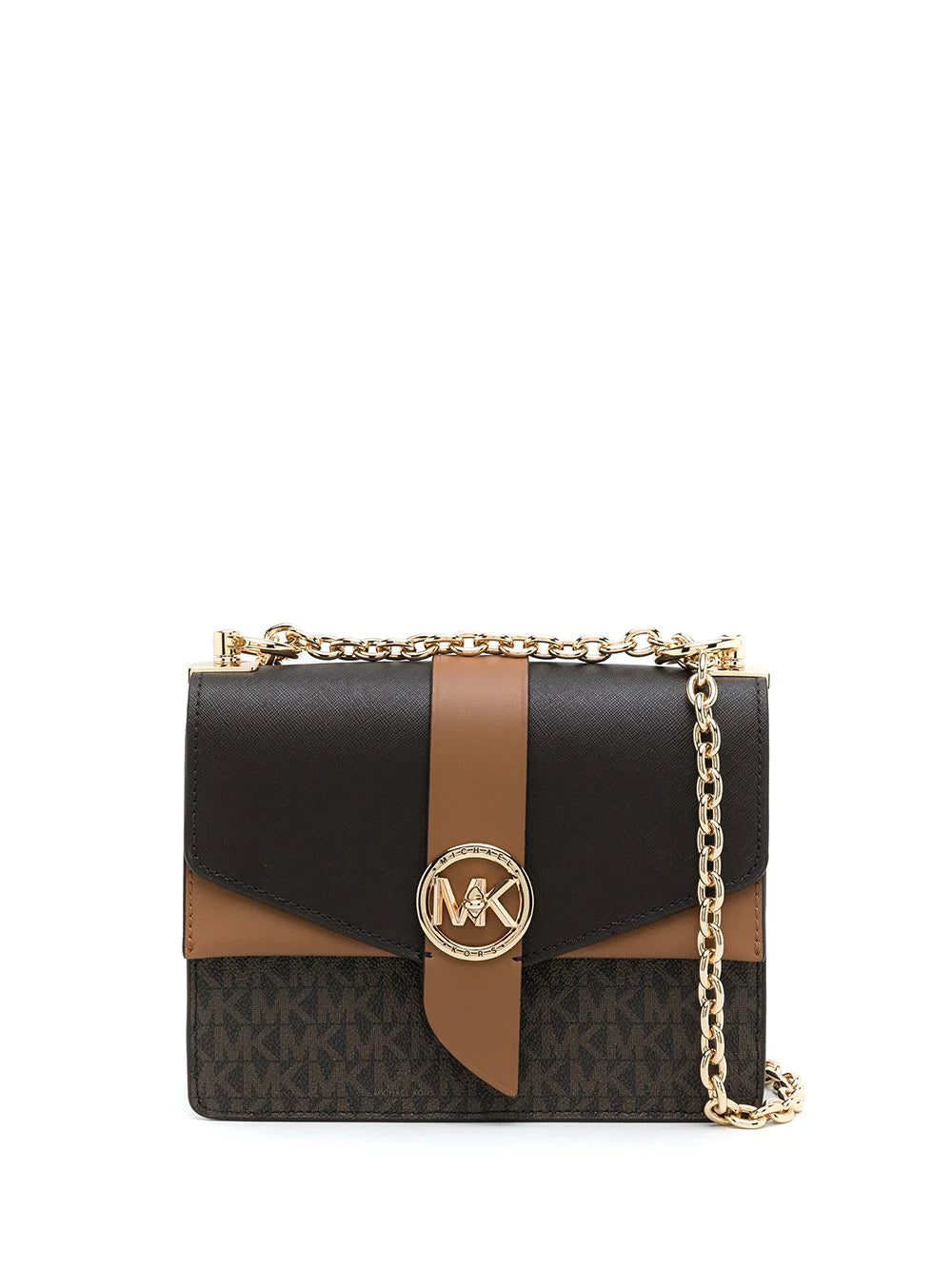 Michael Michael Kors Greenwich panelled crossbody bag