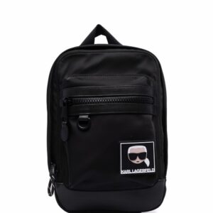 Karl Lagerfeld K/Ikonik sling backpack