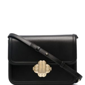 Maje medium leather shoulder bag