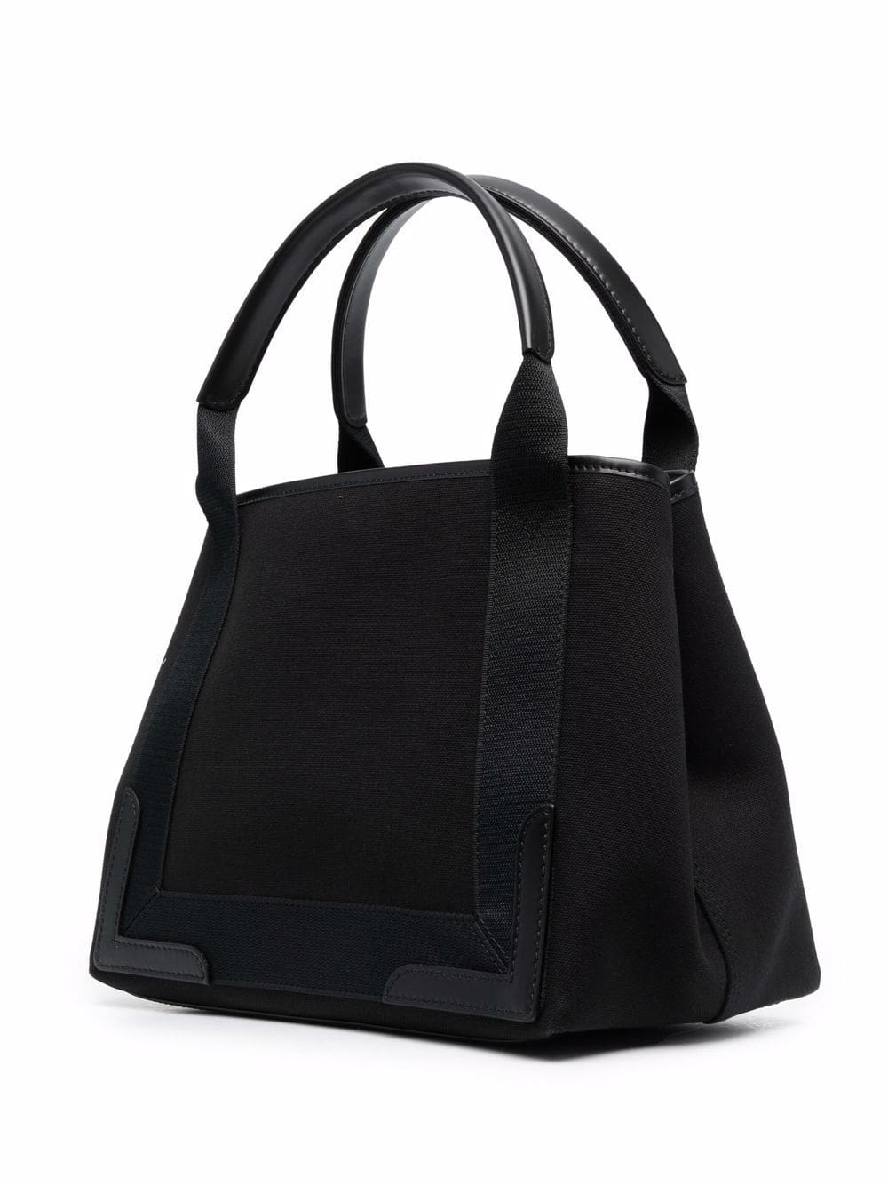 Balenciaga Navy Cabas logo tote bag - Image 3