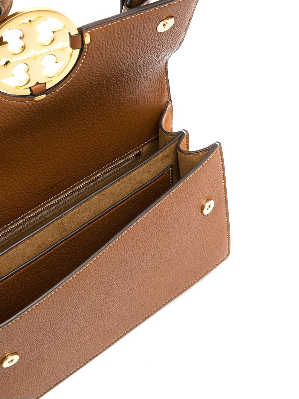 Tory Burch logo-plaque leather shoulder bag - Image 4