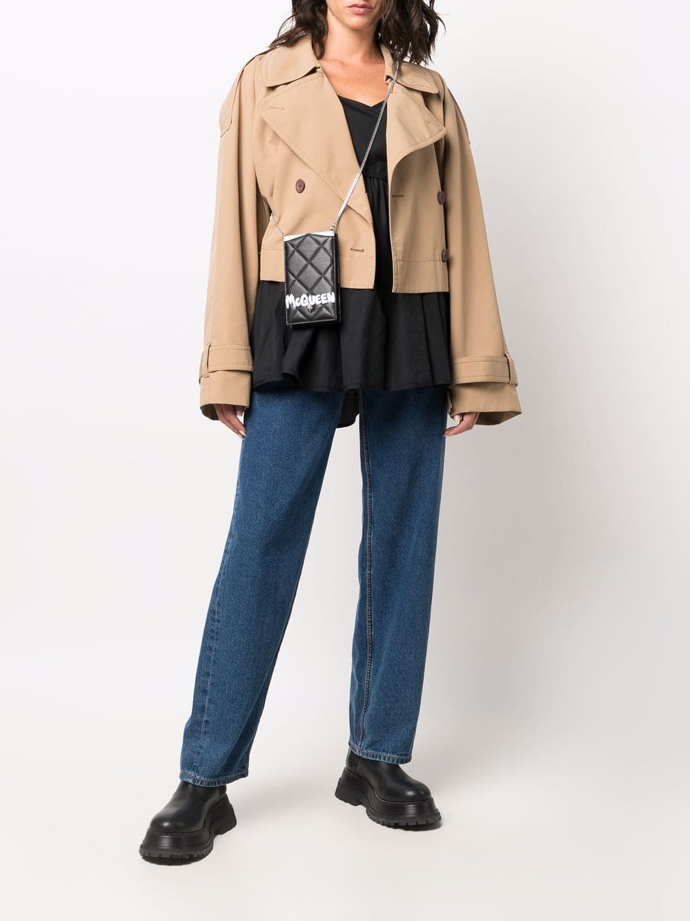 Alexander McQueen quilted logo mini bag - Image 2