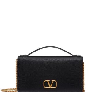 Valentino Garavani VLogo Signature leather wallet-on-chain
