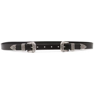 Polo Ralph Lauren  double-buckle leather belt
