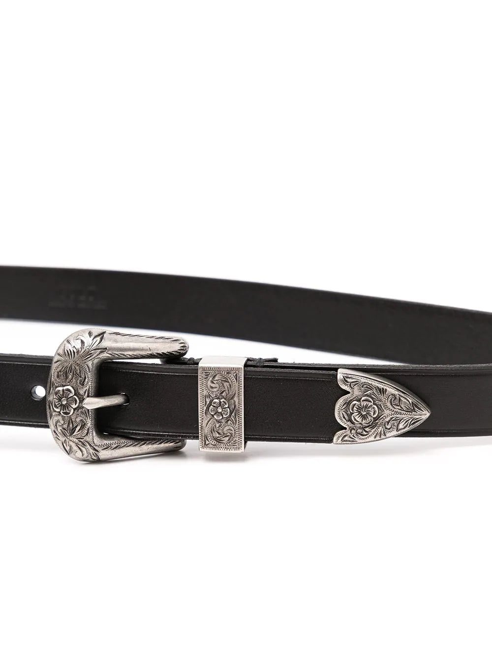 Polo Ralph Lauren double-buckle leather belt - Image 2