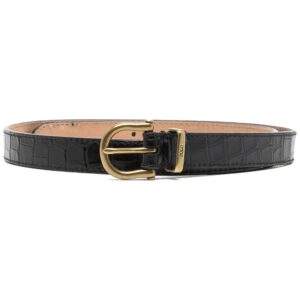 Polo Ralph Lauren  crocodile-embossed leather belt