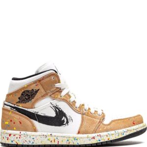 Jordan  Air Jordan 1 Mid SE "Brushstroke" sneakers