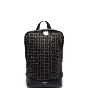 Balmain one-shoulder monogram backpack