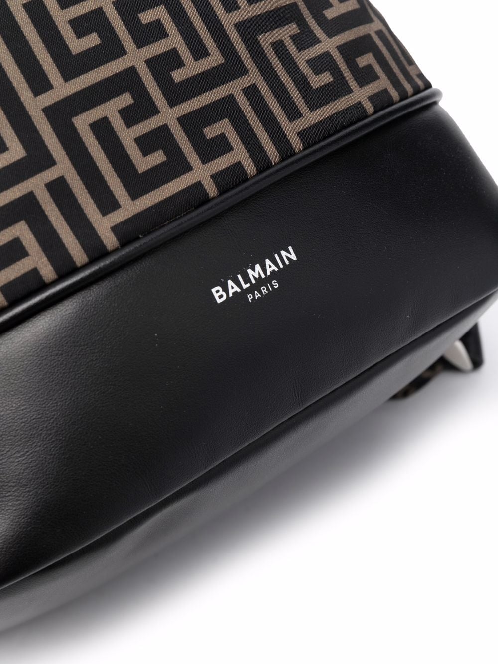Balmain one-shoulder monogram backpack - Image 4