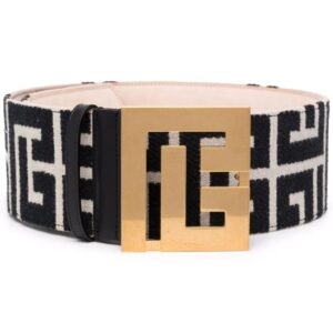 Balmain  Monogram buckle belt