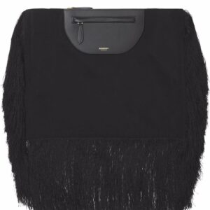 Burberry Olympia fringe-detail clutch bag