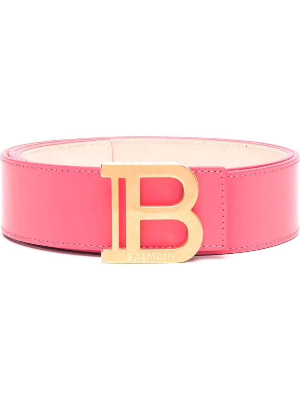 Balmain B-logo-plaque belt