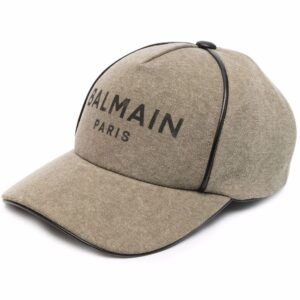 Balmain B-Army pipe-trim cap