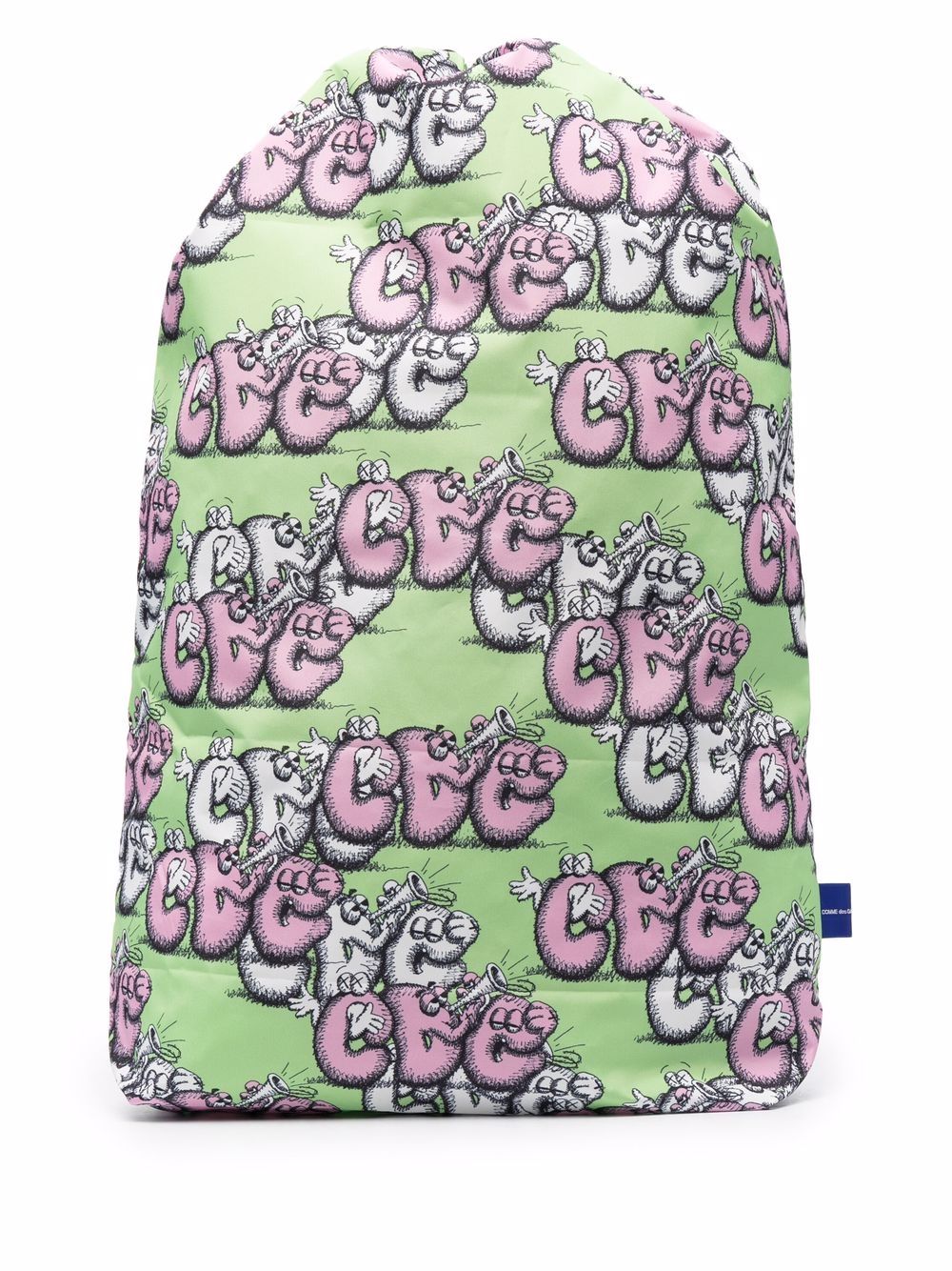 Comme Des Garçons Shirt Kaws-print backpack