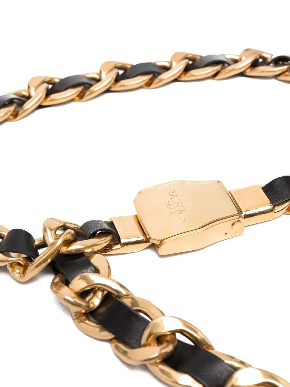 Balmain leather chain belt - Image 2