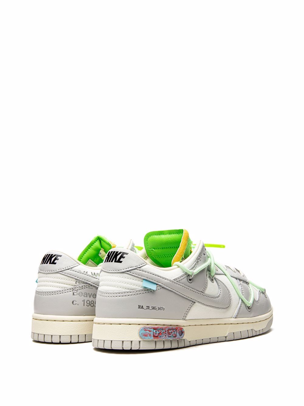 Nike X Off-White Dunk Low "Off-White - Lot 07" sneakers - Image 3