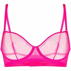 Maison Close sheer balconette bra