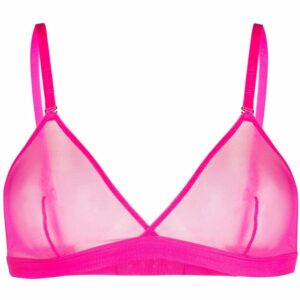 Maison Close sheer triangle bralette