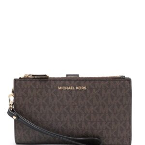 Michael Michael Kors  Adele monogram clutch bag