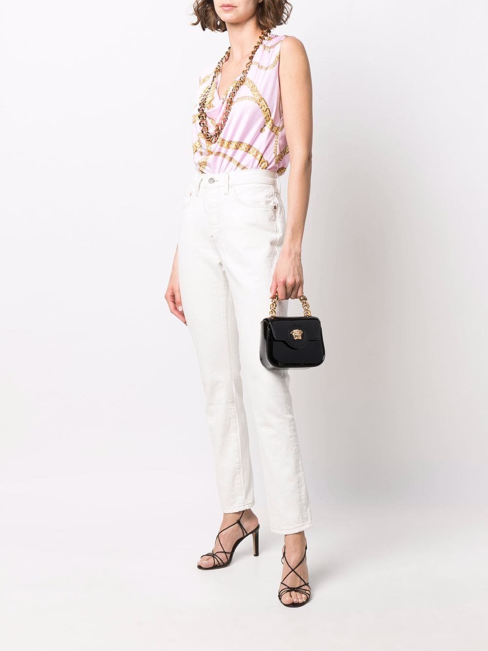 Versace La Medusa patent mini bag - Image 2